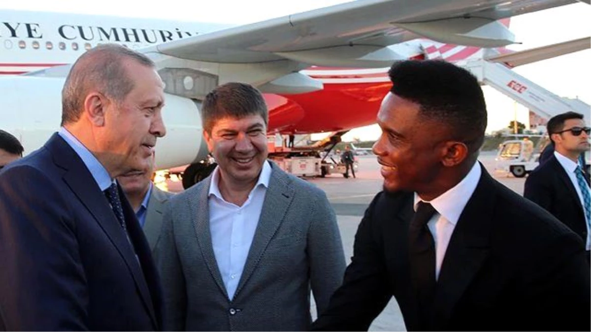 Samuel Eto\'o: Maçın Yıldızı Recep Tayyip Erdoğan Olacak