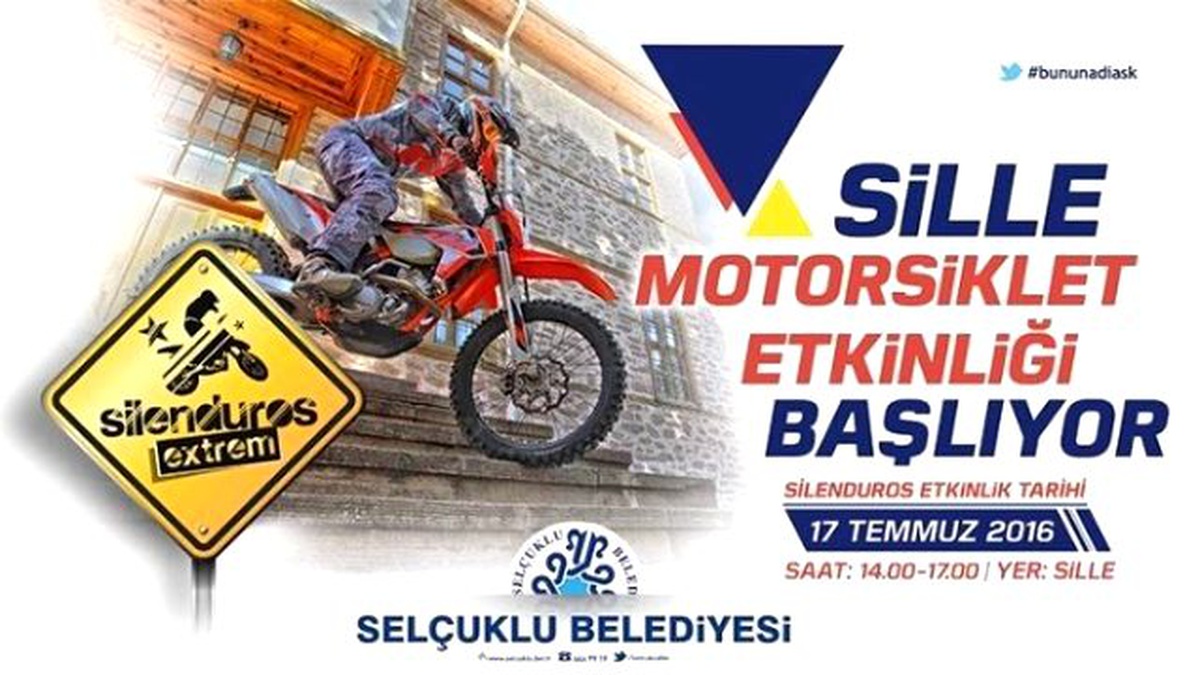 Türkiye\'nin İlk ve Tek Enduro Sokak Etkinliği Sille\'de Başlıyor