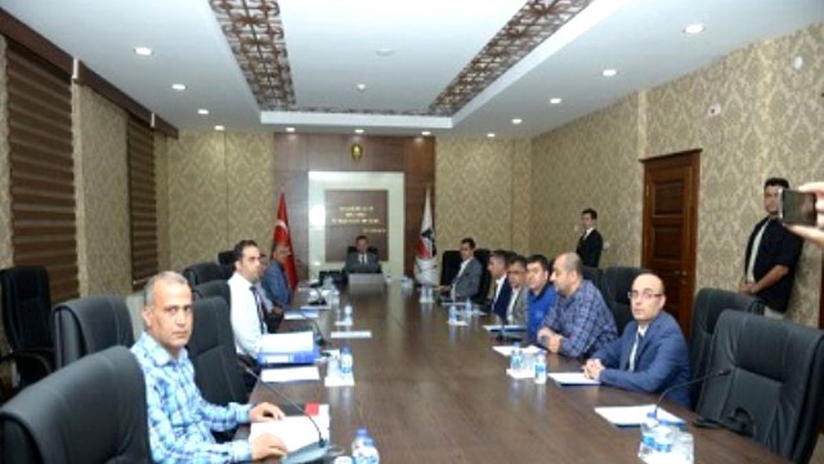 Vali Aksoy, OSB Heyetine Başkanlık Etti