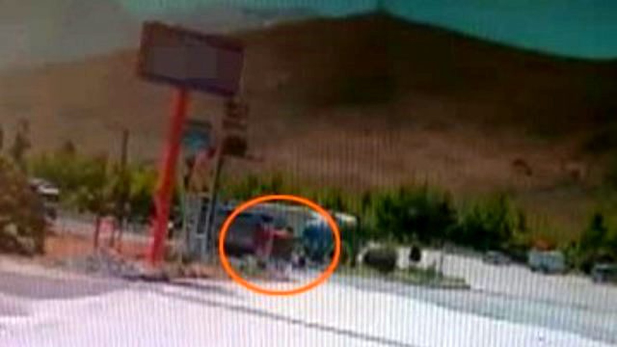 Yaşlı Adamın Ölümü Güvenlik Kamerasına Yansıdı