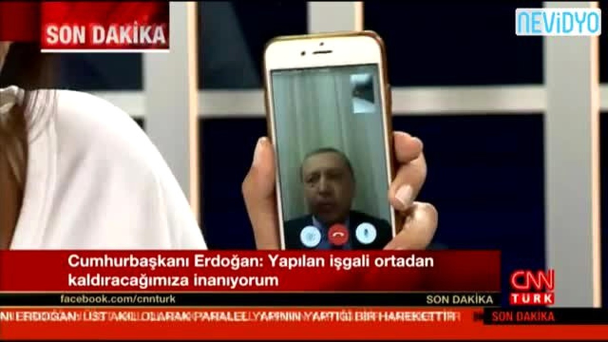 Cumhurbaşkanı Erdoğan Halkı Meydanlara Çağırdı