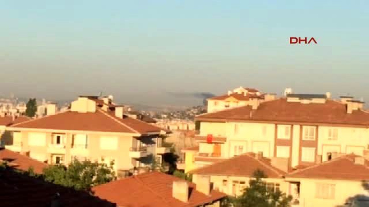 Sabah Saray Civarındaki Patlamalar Görüntülendi.