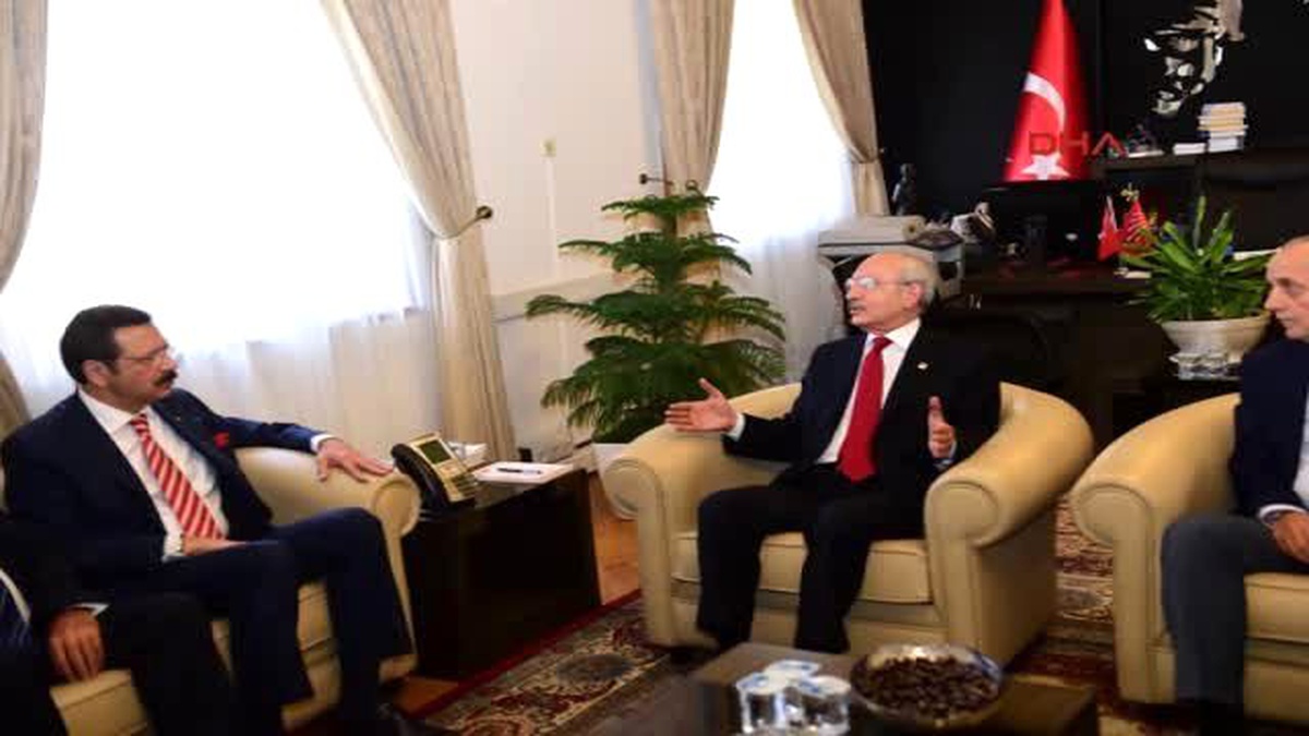 Kılıçdaroğlu\'na Sivil Toplum Örgütlerinden Ziyaret