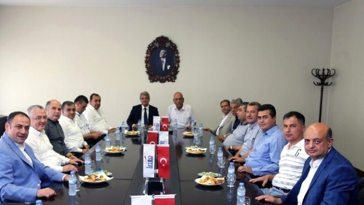 Ticaret Borsası\'ndan Zabun\'a Hayırlı Olsun Ziyareti