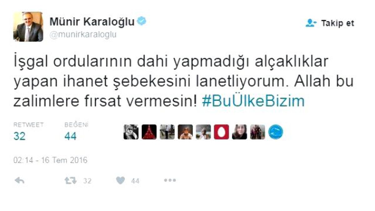 Vali Karaloğlu\'ndan Meydanları Terk Etmeyin Çağrısı