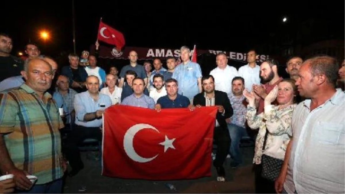 Amasya\'da Şükür Kurbanı Kesildi