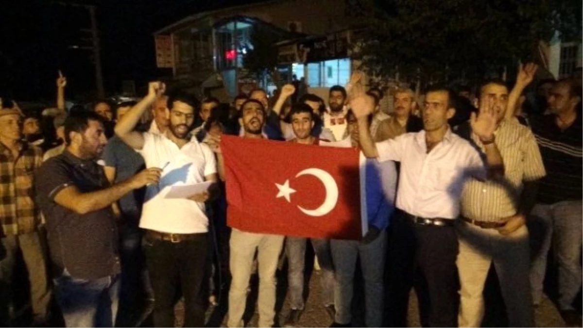 Askeri Darbe Girişimi Kulp\'ta Protesto Edildi