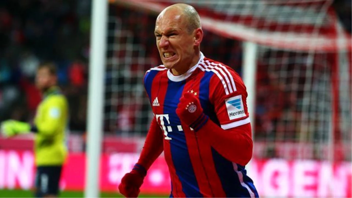 Bayern Münih\'te Robben 6 Hafta Sahalardan Uzak Kalacak