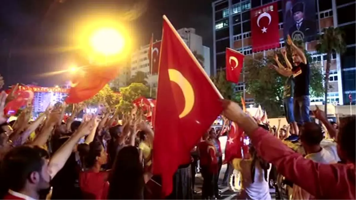 Fetö\'nün Darbe Girişimine Tepkiler - Adana/mersin/