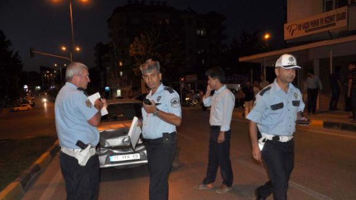 İslahiye\'de Zincirleme Kaza: 2 Yaralı