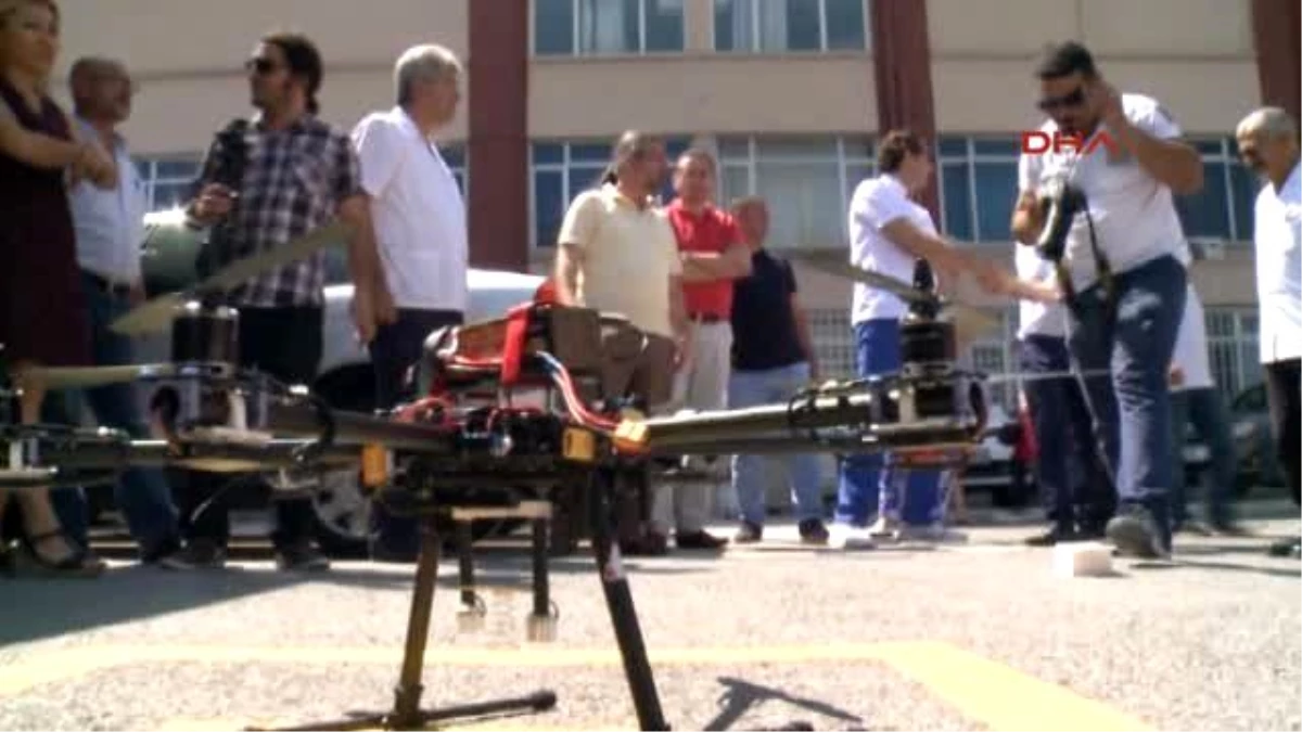 İzmir\'de Kanlar Drone\'la Taşındı