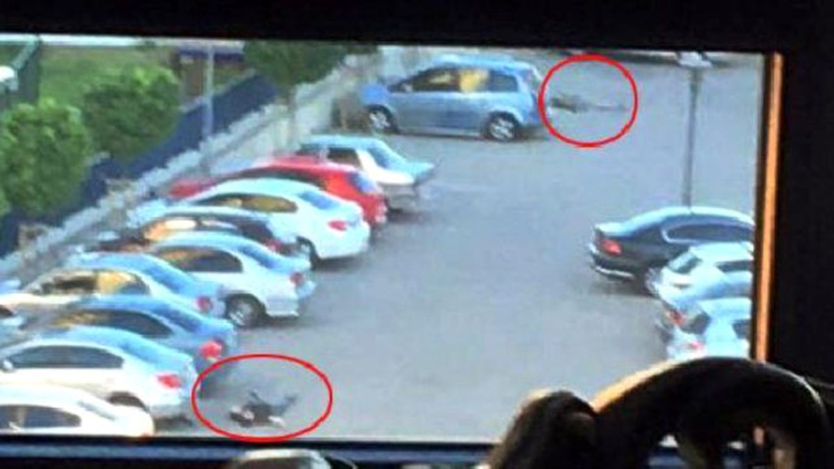 Jandarma Genel Komutanlığı'ndaki Çatışma Anı Kameraya Yansıdı