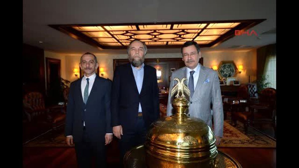 Putin\'in Başdanışmanı Dugin, Başkan Gökçek\'i Ziyaret Etti
