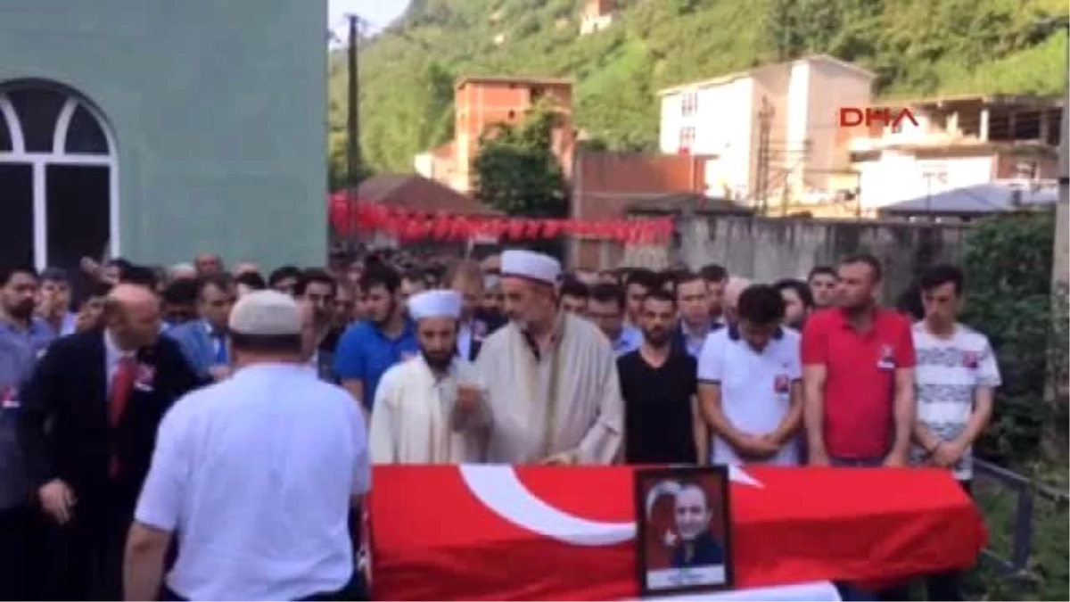 Trabzon Darbe Olaylarında Hayatını Kaybeden Kaplan, Trabzon\'da Son Yolculuğuna Uğurlandı