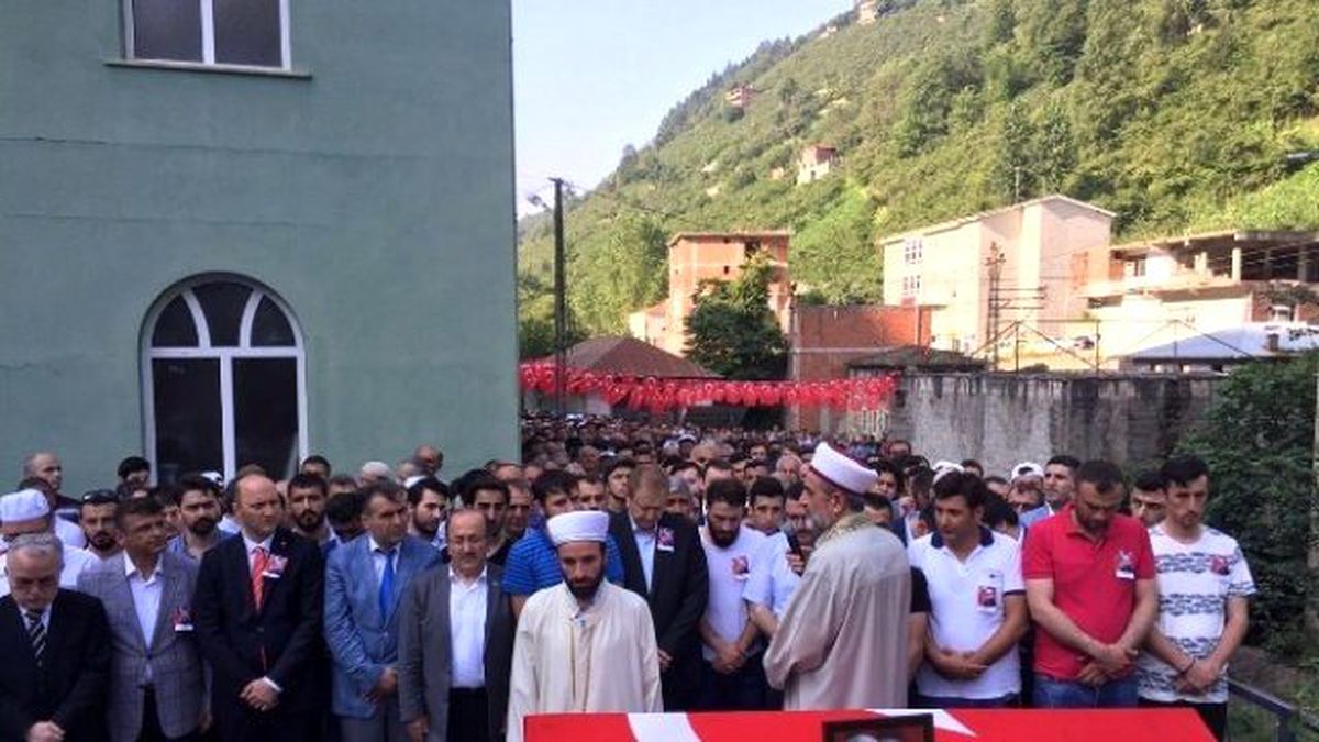 Trabzonlu Darbe Şehidine Son Görev