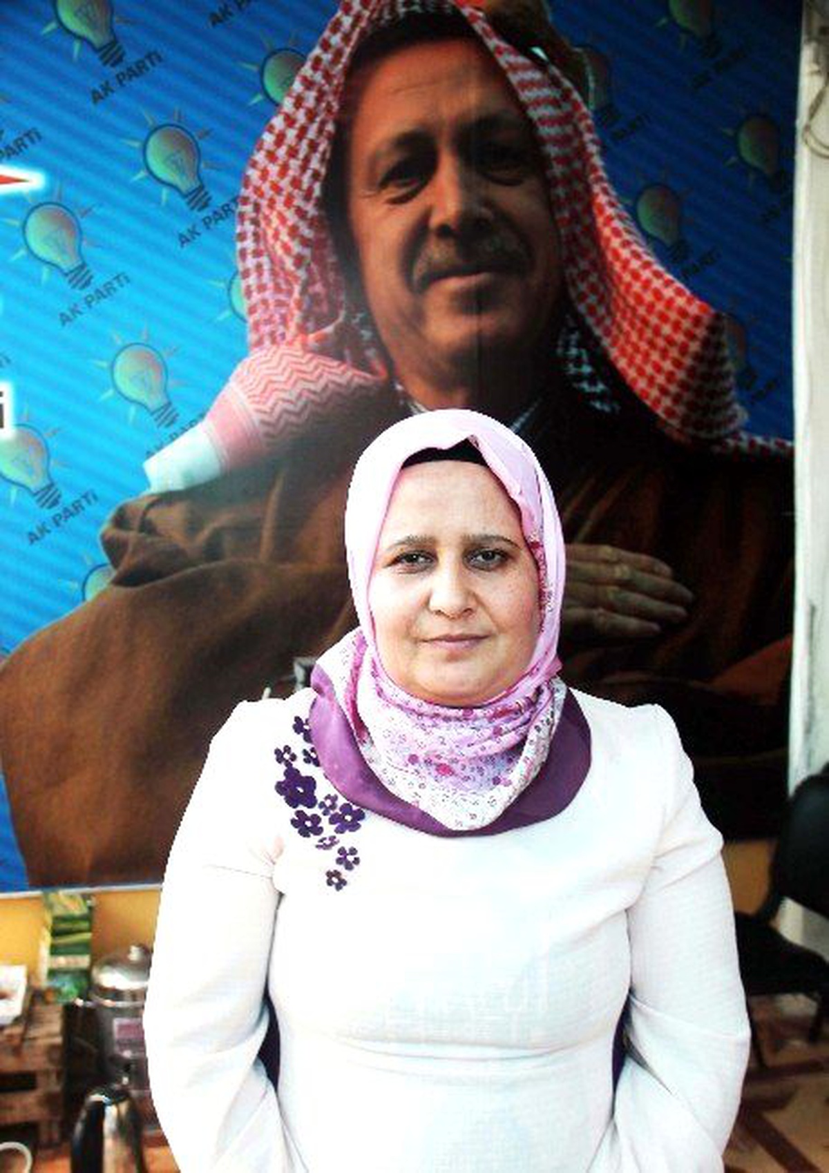 AK Parti Harran İlçe Kadın Kolları Başkanı Huriye Biter,
