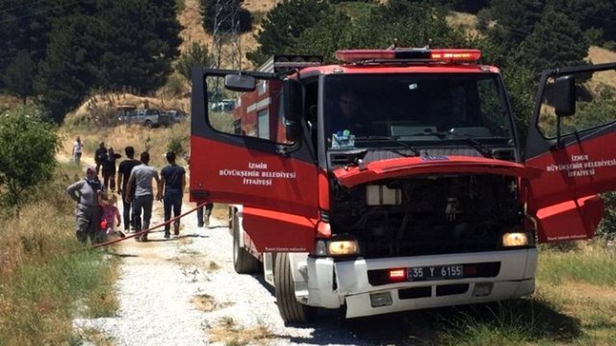 Bozdağ\'da Sigara İzmariti Yüzünden Yangın Çıktı