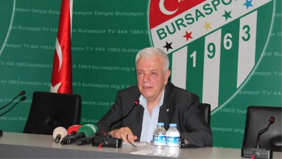 Bursaspor Kulübü Başkanı Ay: "208 Şehidin İsimleri Formada Yer Alacak"