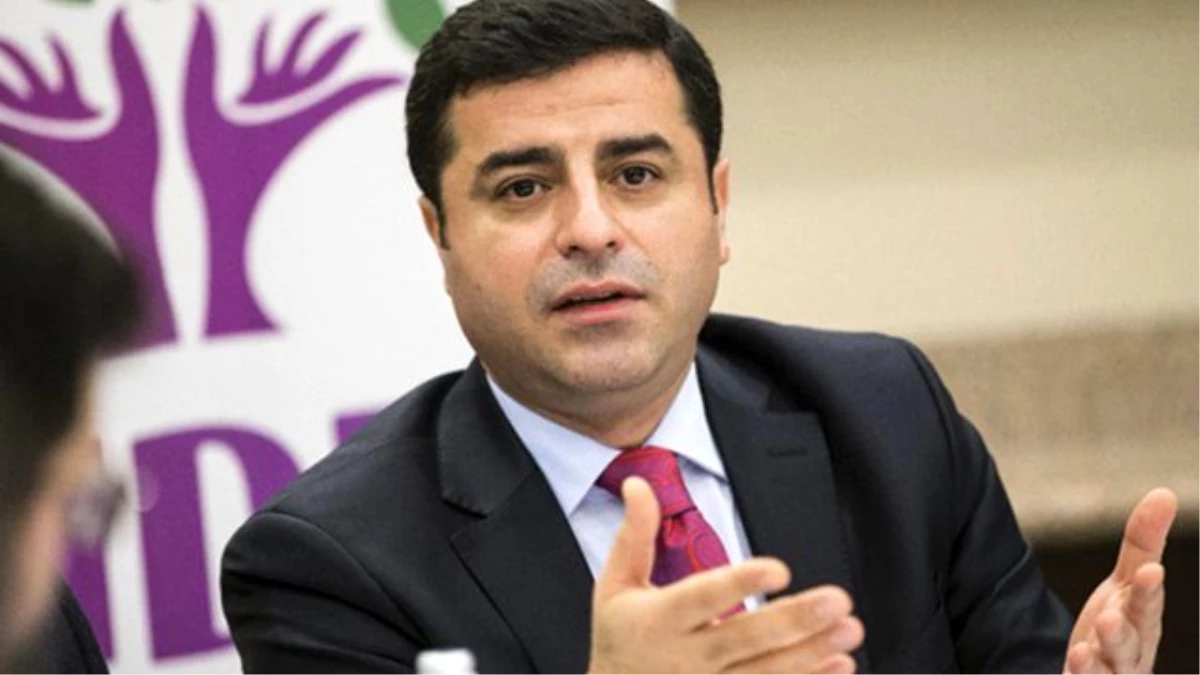 Demirtaş, İdam Cezasına da Mesafeli Olduklarını Söyledi