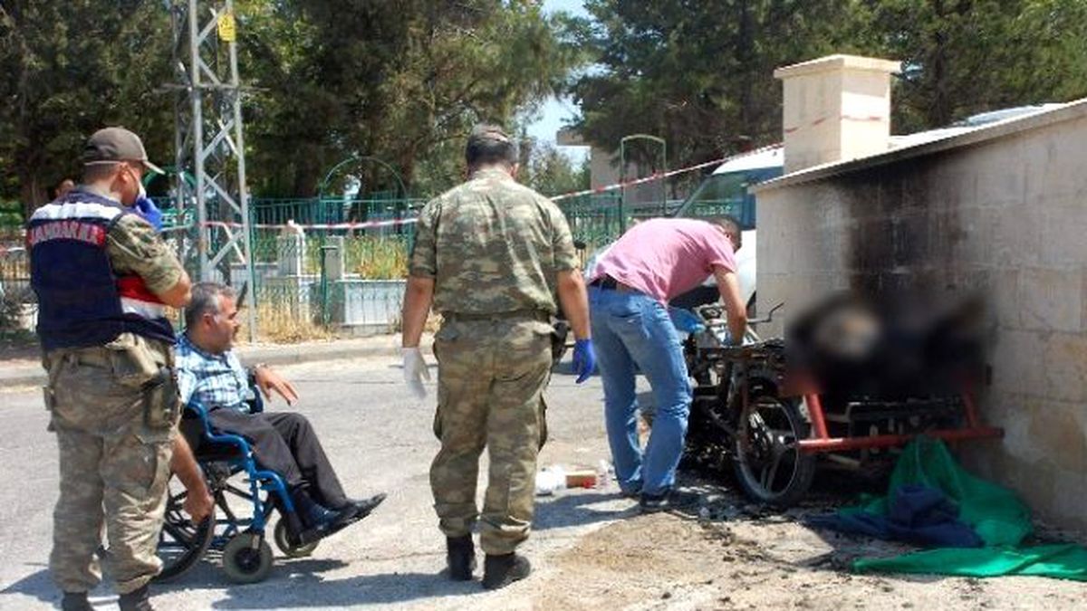 Engelli Şahsın Feci Ölümü