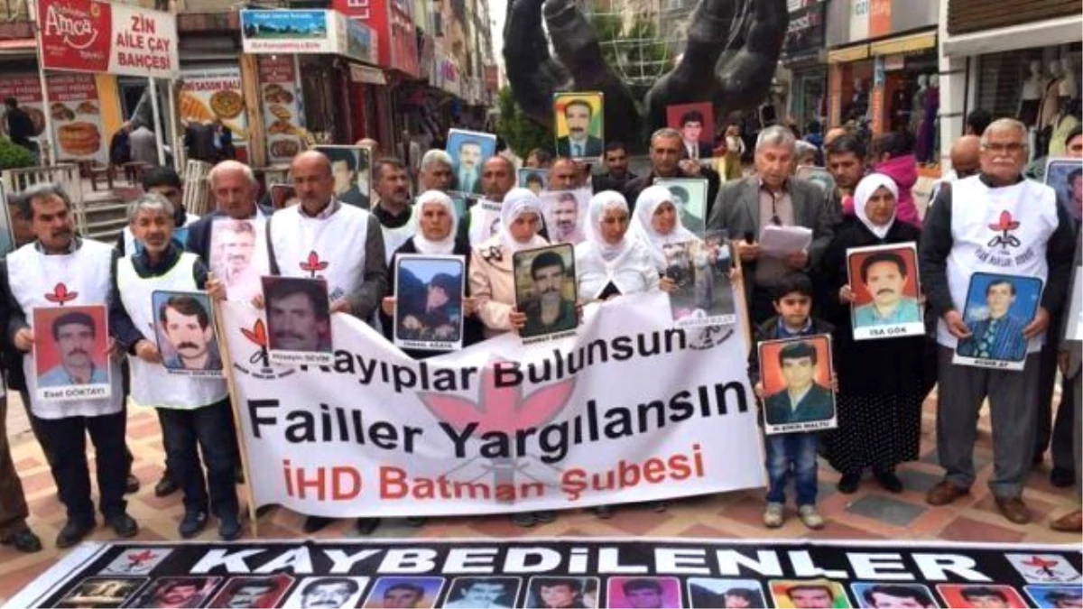 İHD, Faili Meçhul Cinayetlerin Aydınlatılmasını İstedi