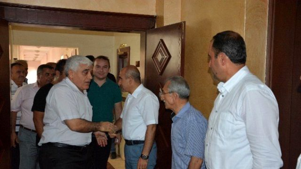 Milletvekili Dülger ve AK Parti Teşkilatı\'ndan Başkan Kara\'ya Teşekkür Ziyareti