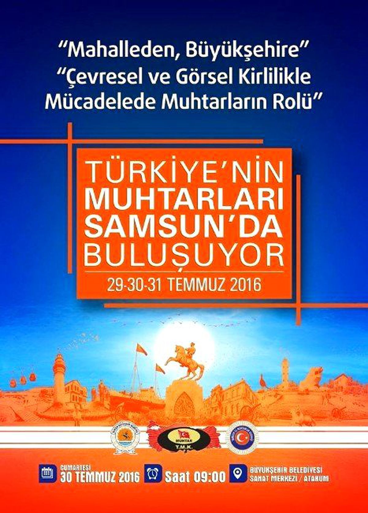 Muhtarlar Samsun\'da Buluşuyor