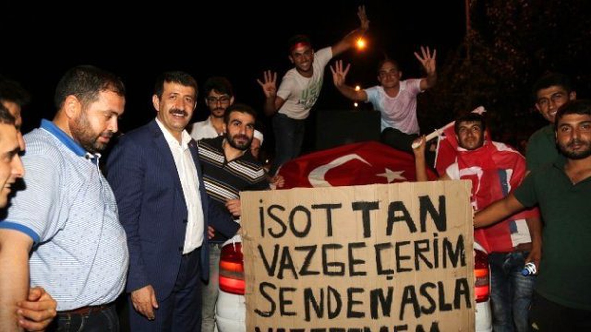 Şanlıurfalılar Cumhurbaşkanı İçin İsottan Bile Vazgeçti