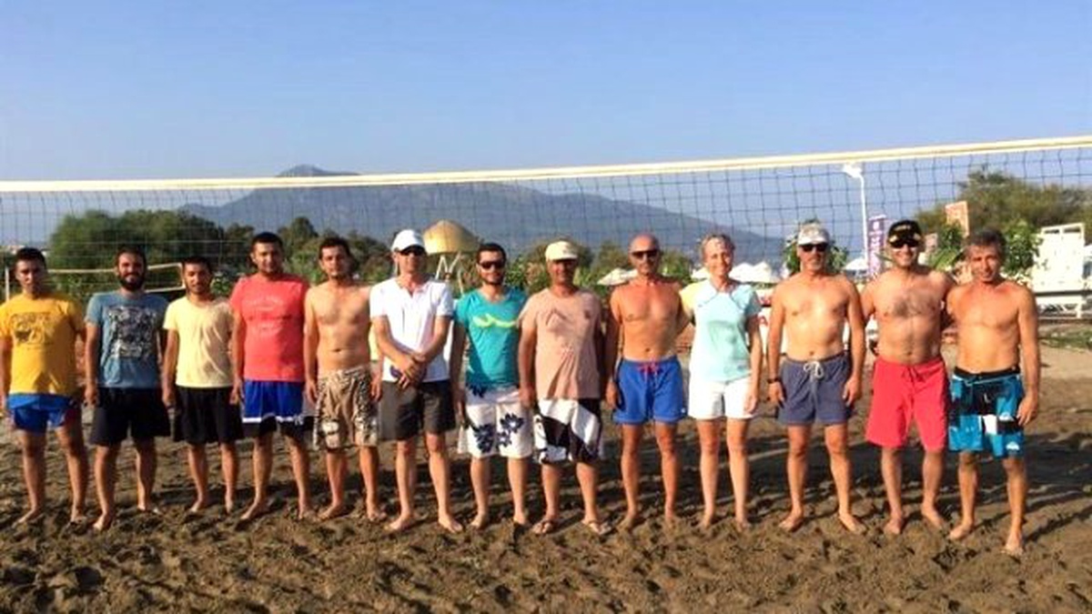 Uluslararası Kültür ve Muz Festivali Voleybol Turnuvası Başladı