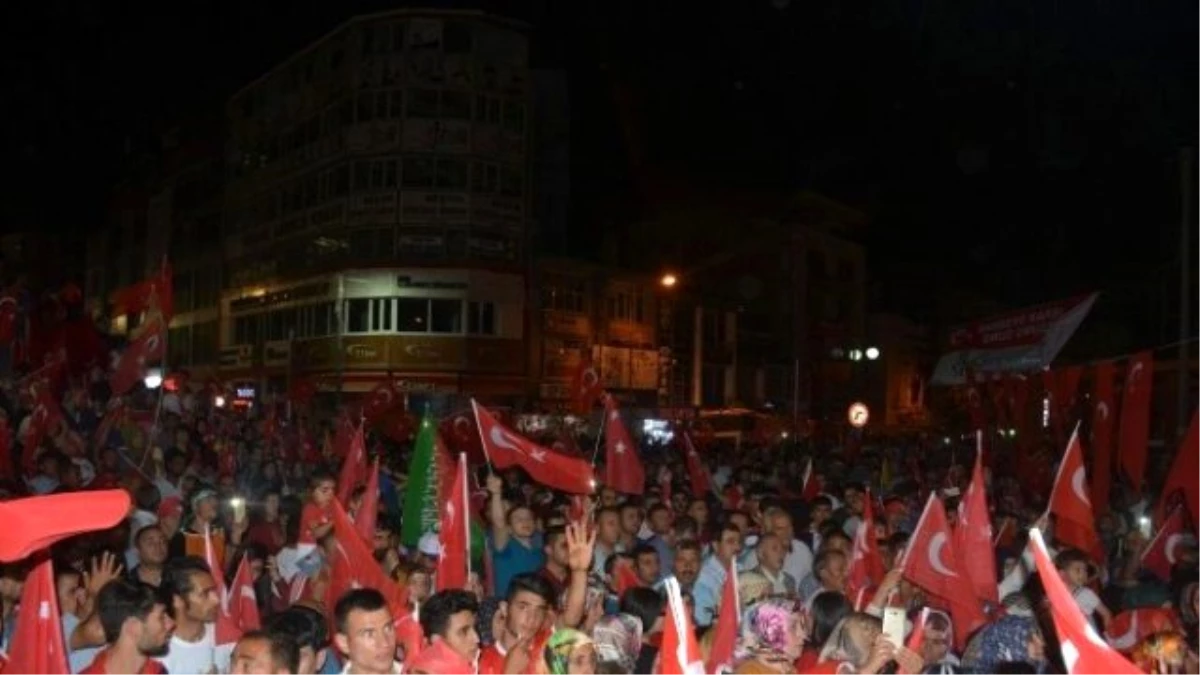 Vanlılar Darbeciler İçin İdam İstedi