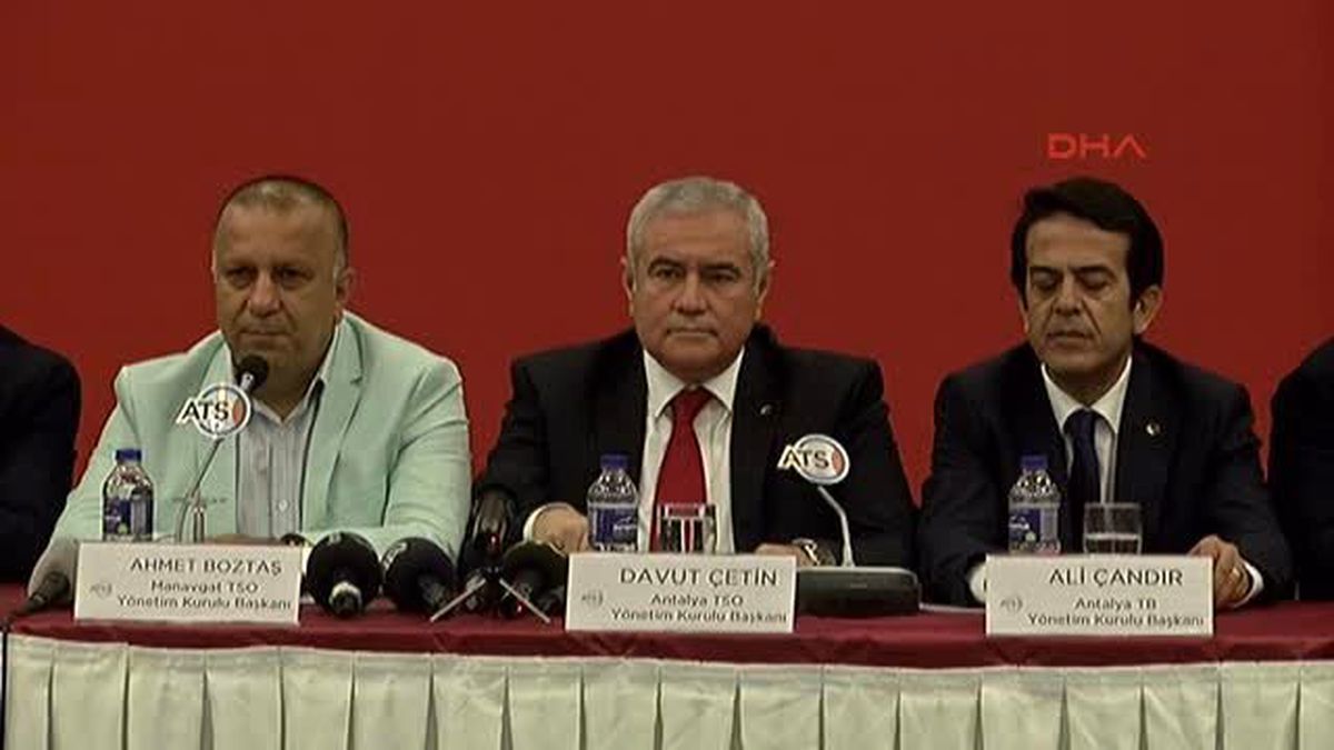 Antalya İş Dünyası Darbeye Karşı Tek Ses