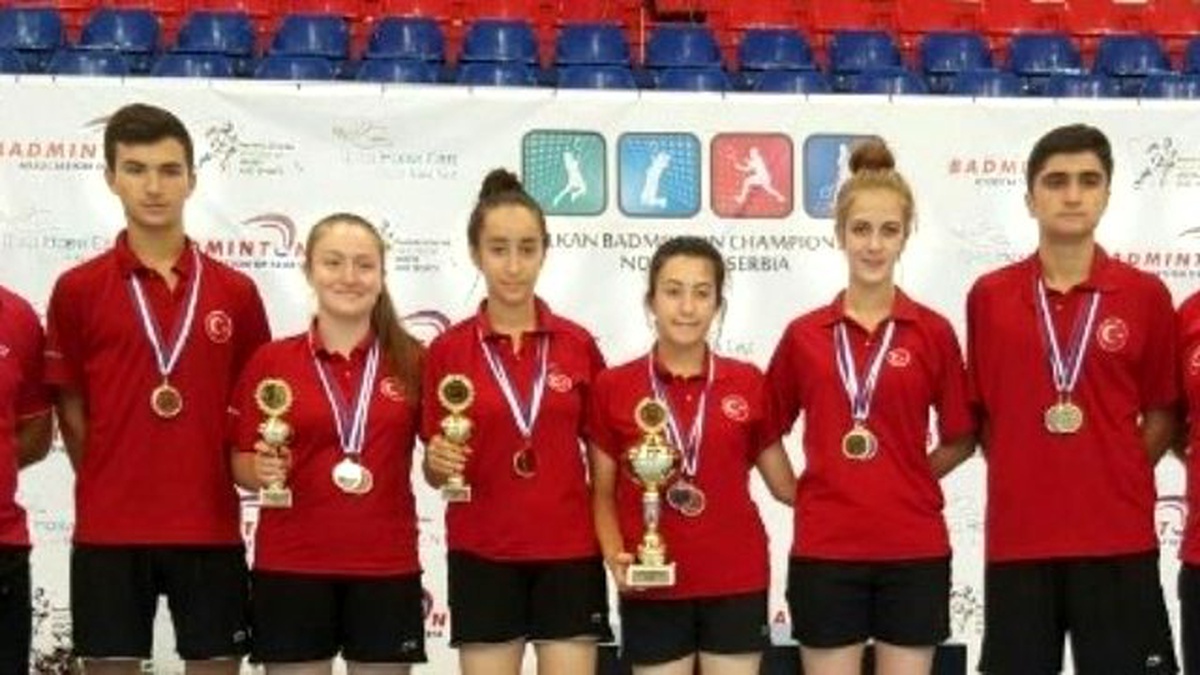 Badminton Milli Takımına Erzincan Damgasını Vurdu