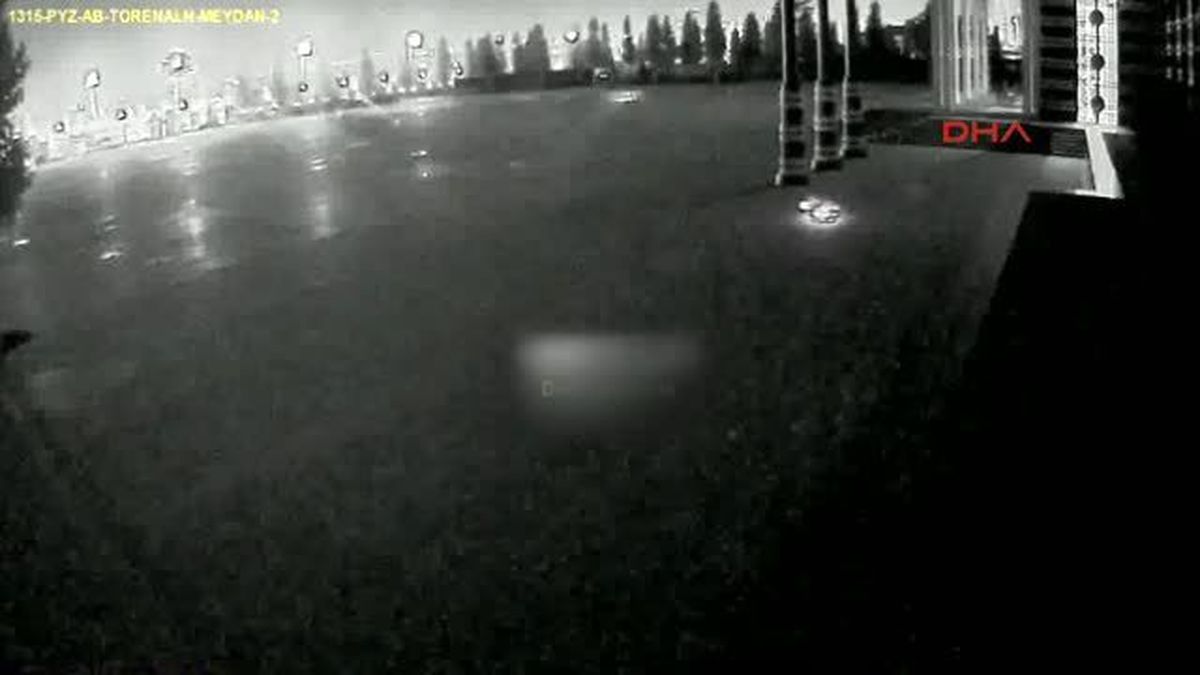 Cumhurbaşkanlığı Sarayı Önünde Yaşanan Dehşet Kamerada