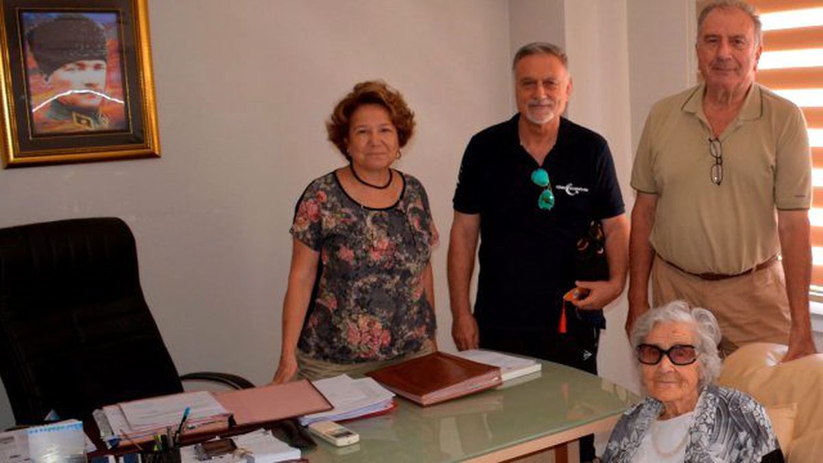 Dikili\'de duygulandıran buluşma