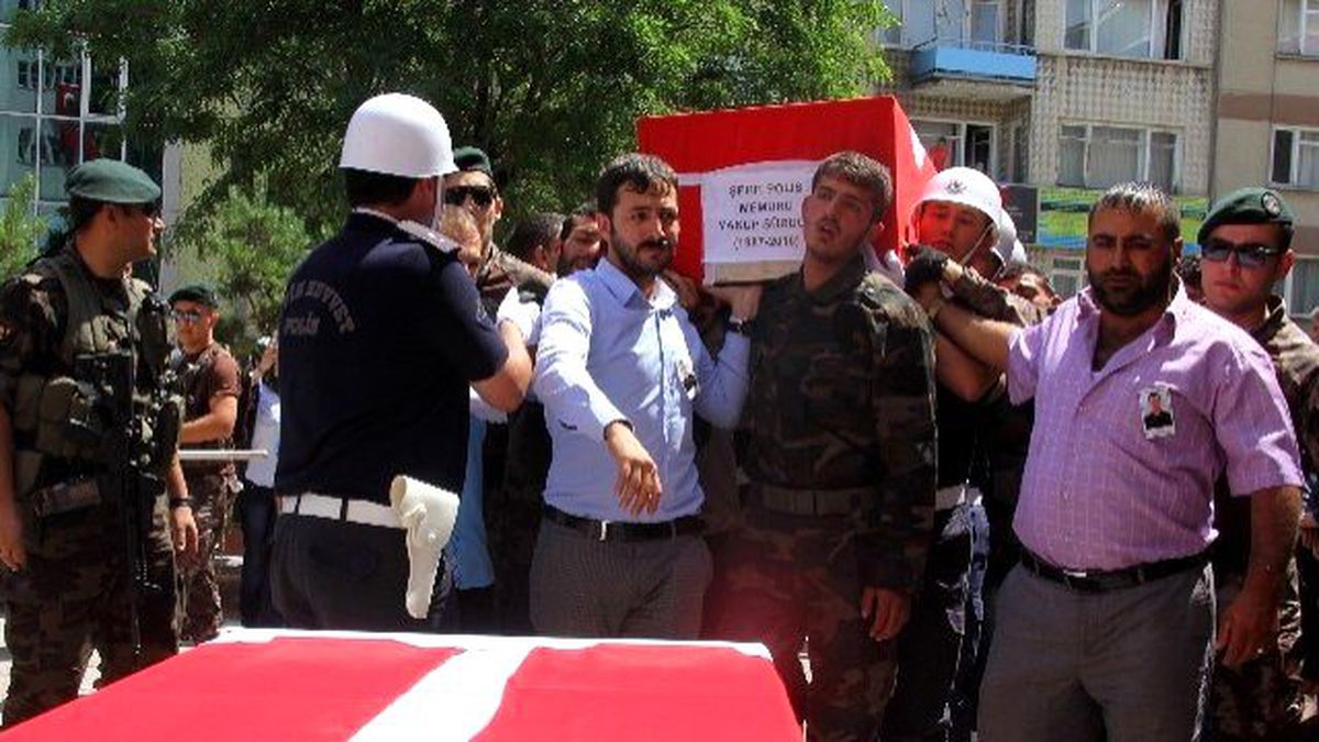 Erzurum İkinci Şehidini Son Yolculuğuna Uğurladı