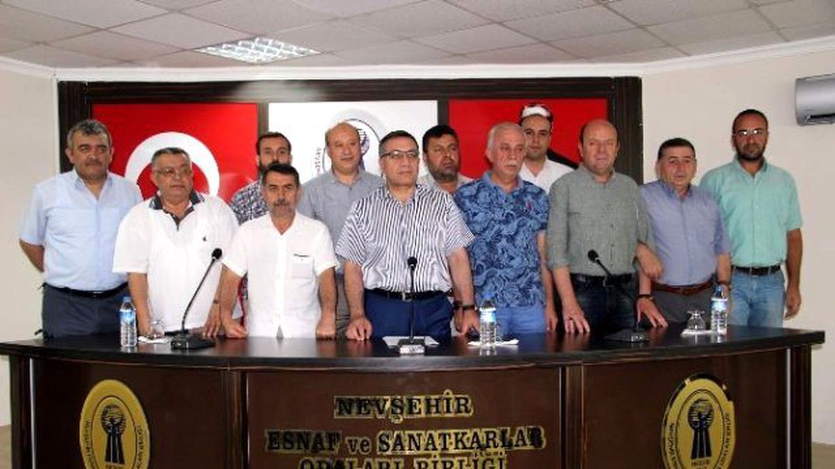 Esnaf Odaları Başkanları Darbe Girişimini Kınadı