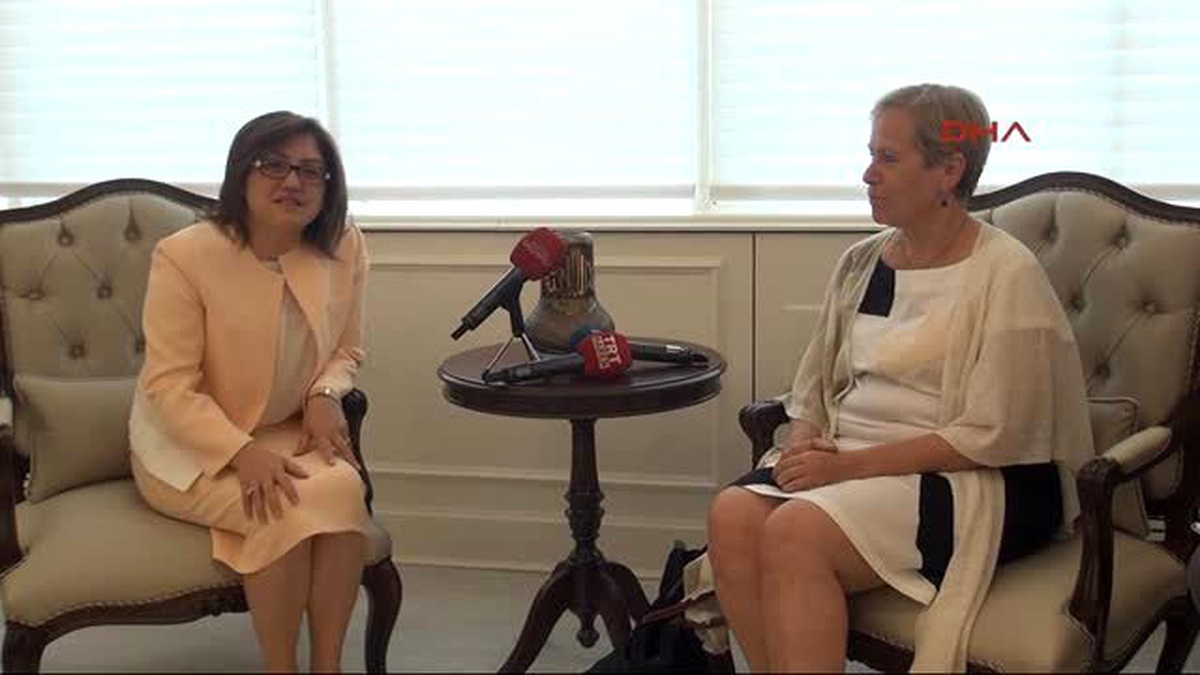 Gaziantep BM Direktörü Gisladottir Gaizantep\'te