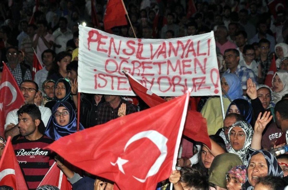 Kayseri\'deki Demokrasi Nöbeti