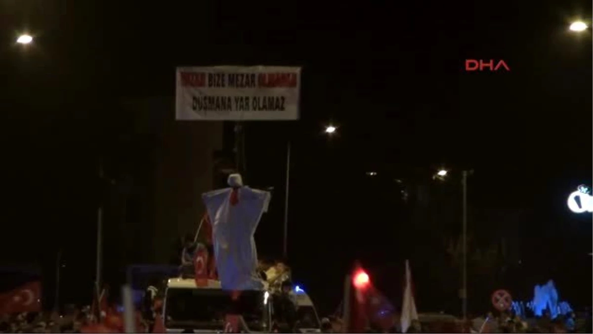 Nevşehir "İşte Nevşehir İşte Milli İrade" Demokrasi Nöbeti Devam Ediyor