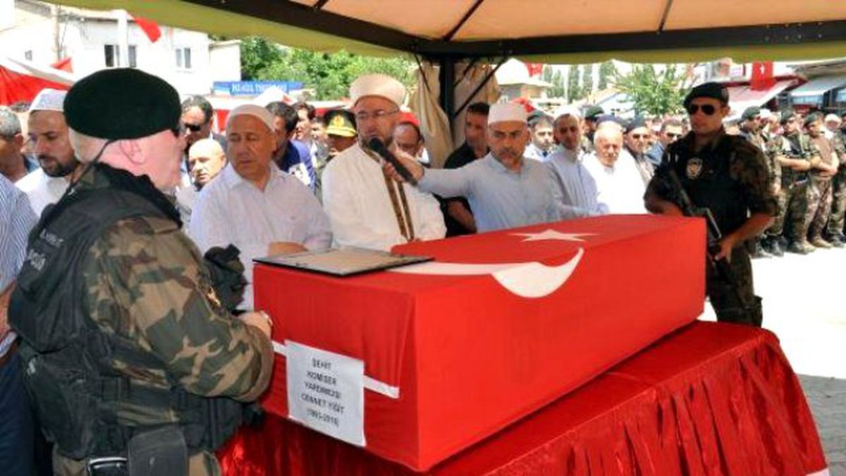 Şehit Özel Harekatçı Cennet Yiğit, Kayseri\'de Toprağa Verildi