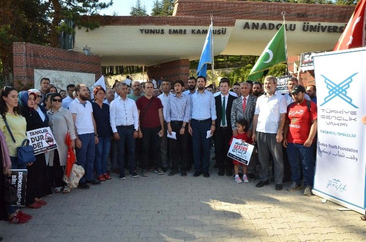 Tügva Eskişehir\'den Darbe Girişimine Karşı Basın Açıklaması