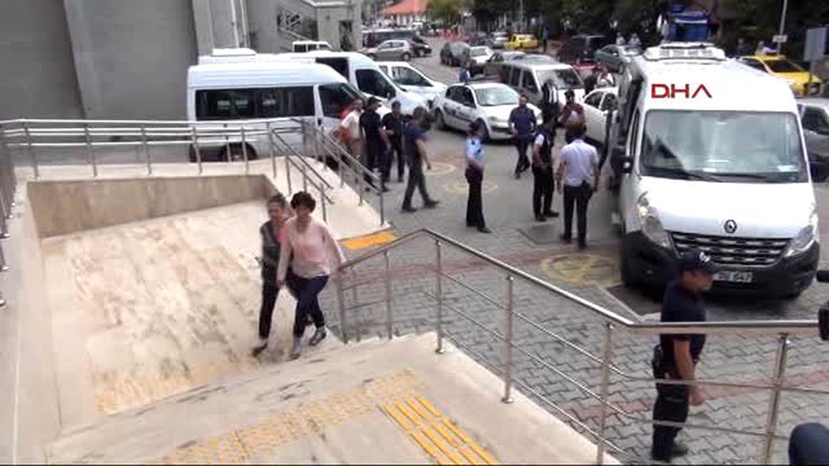 Zonguldak\'ta 9 Yargı Mensubu Adliyeye Sevk Edildi
