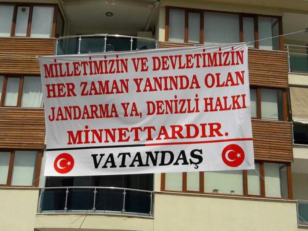 Darbenin Yanında Olmayan Jandarmaya Teşekkür