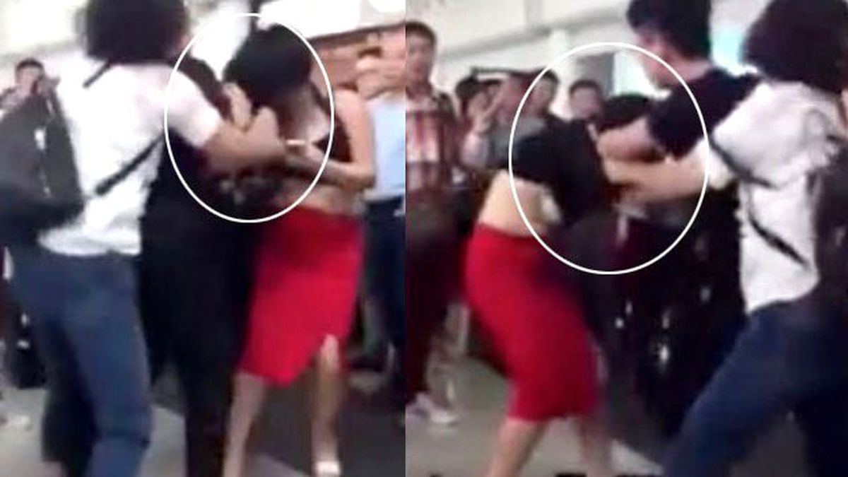 Kocasının Metresiyle Kavga Etti, Kavganın Videosunu Milyonlar İzledi