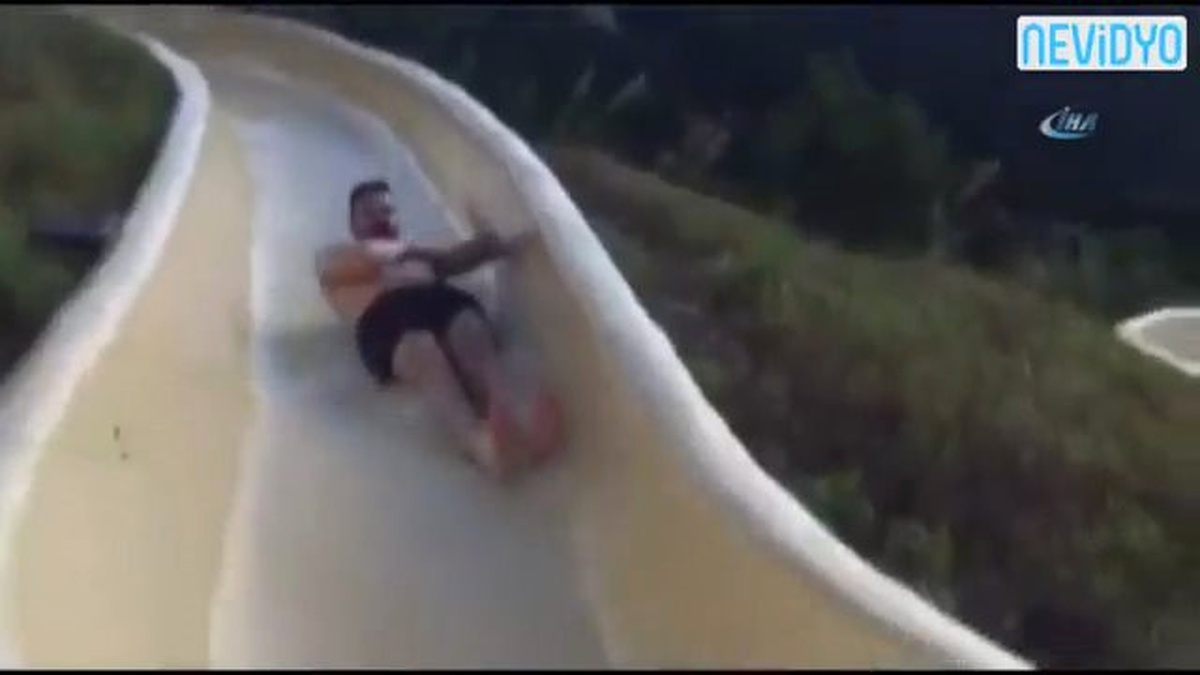 Su Kayağı Yaparken İnanılmaz Kaza!