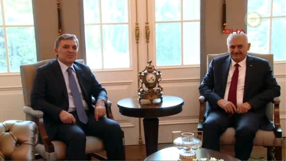 Başbakan Yıldırım, Abdullah Gül\'ü Kabul Etti