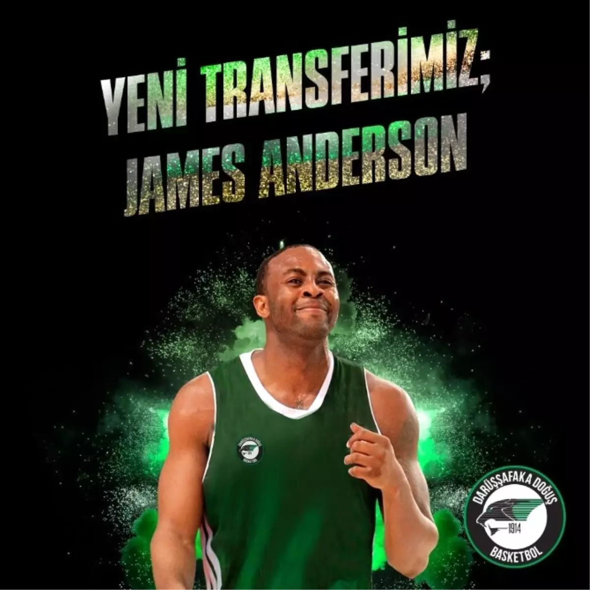 Darüşşafaka Doğuş, James Anderson\'ı Kadrosuna Kattı