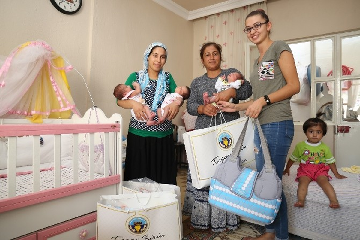 Turgutlu\'da \'Hoş Geldin Bebek\' Projesinde Binden Fazla Bebek Ziyaret Edildi