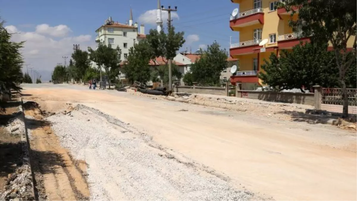 Alparslan Türkeş Bulvarı\'nda Çalışmalar Devam Ediyor