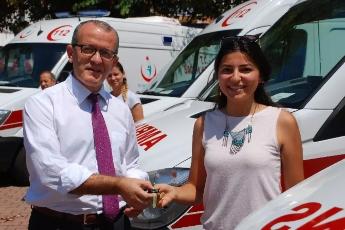 Antalya\'ya 7 Yeni Ambulans